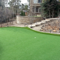 Artificial Grass Installation Greenwood, Indiana Putting Green Flags, Backyard Landscaping