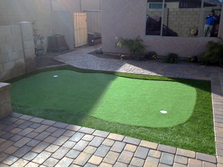 Artificial Lawn Clarksville, Indiana Putting Green, Backyard Landscaping Ideas