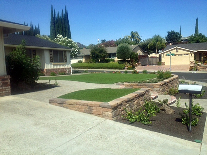 Synthetic Turf La Fontaine, Indiana Landscape Rock, Front Yard Landscape Ideas